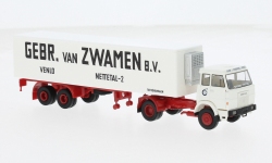 Brekina 82263 - H0 - Henschel F161 Pritsche-Sattelzug van Zwamen